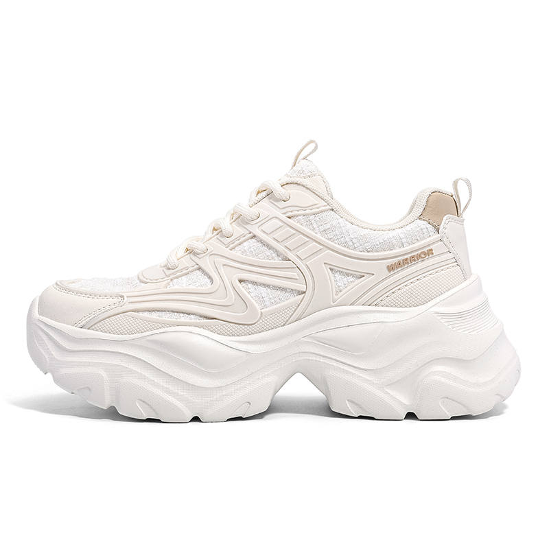 WARRIOR WARRIOR Chunky Sneakers Women's Low Top Beige