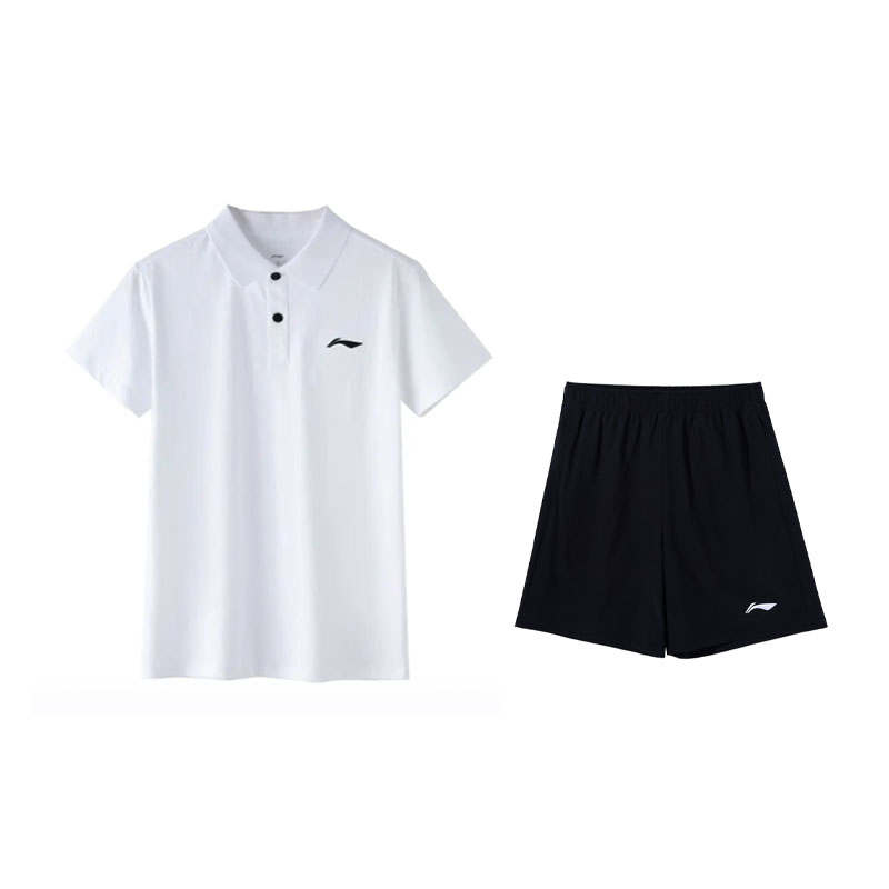 Li-Ning Li Ning Casual Sportswear Men's Polo Collar Thin