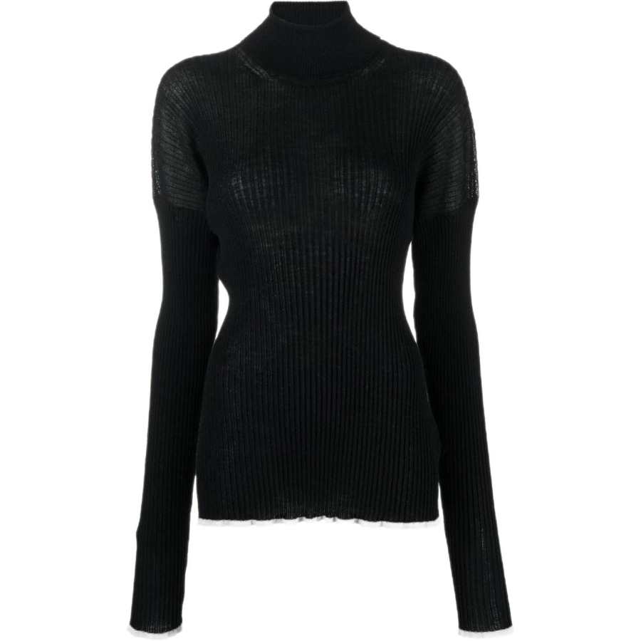 MM6 Maison Margiela Cashmere Sweater Women's Black