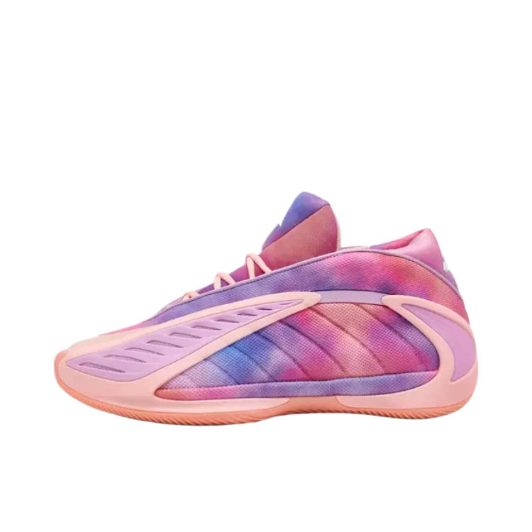 Adidas Adidas Basketball Shoes Men's Mid Top Mist Coral/Paradise Lilac/Zero Metal