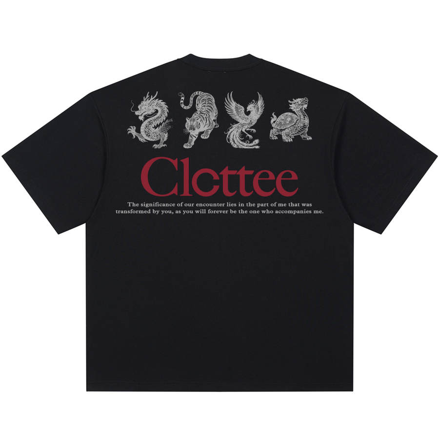 CLOT T Shirts Unisex Crew Neck Moderate Straight Fit