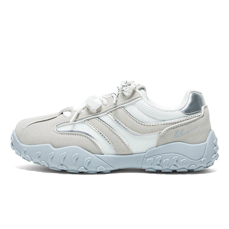 WARRIOR Casual Shoes Women's Low Top White Gray