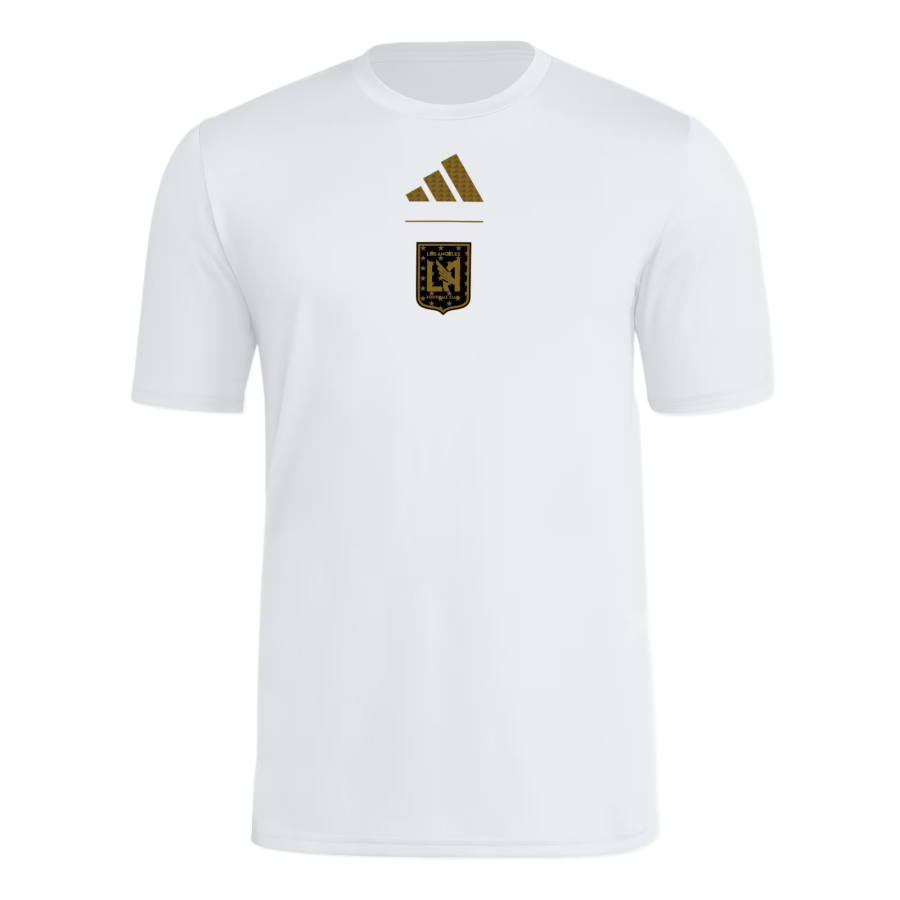 Adidas Adidas T Shirts Men's White Crew Neck Moderate