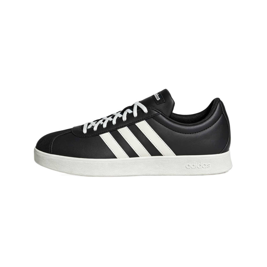 Adidas Adidas VL Court Base Skateboard Shoes Men's Low Top Black/Ecru/Ecru