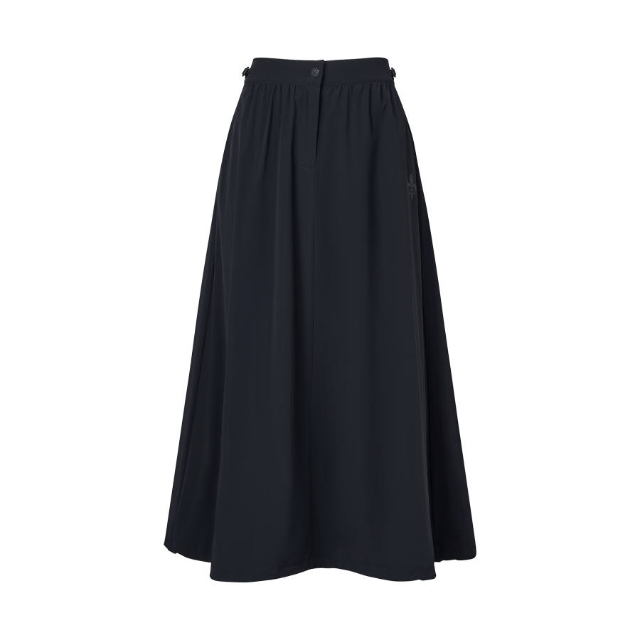 Palladium Casual Long Skirts Women's Moderate Midi Skirt A Line Skirt