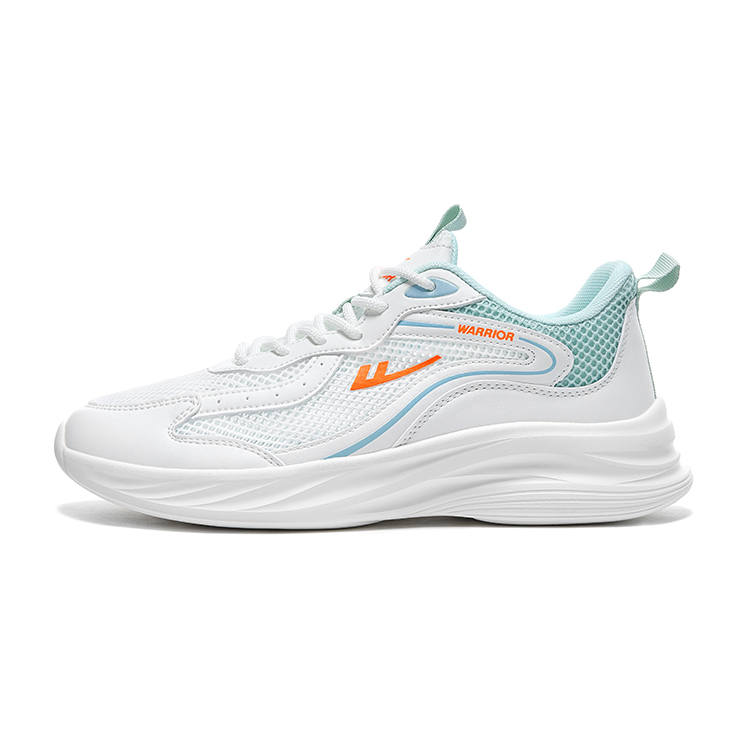 WARRIOR WARRIOR Running Shoes Men's Low Top White Teal Blue