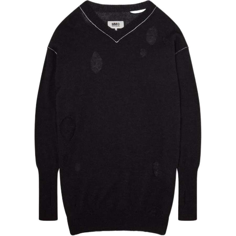 MM6 Maison Margiela FW22 Sweater Women's Black