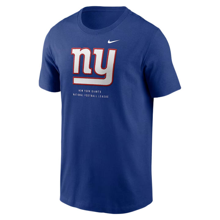 Nike Nike NFL T Shirts Men's Blue Crew Neck Moderate