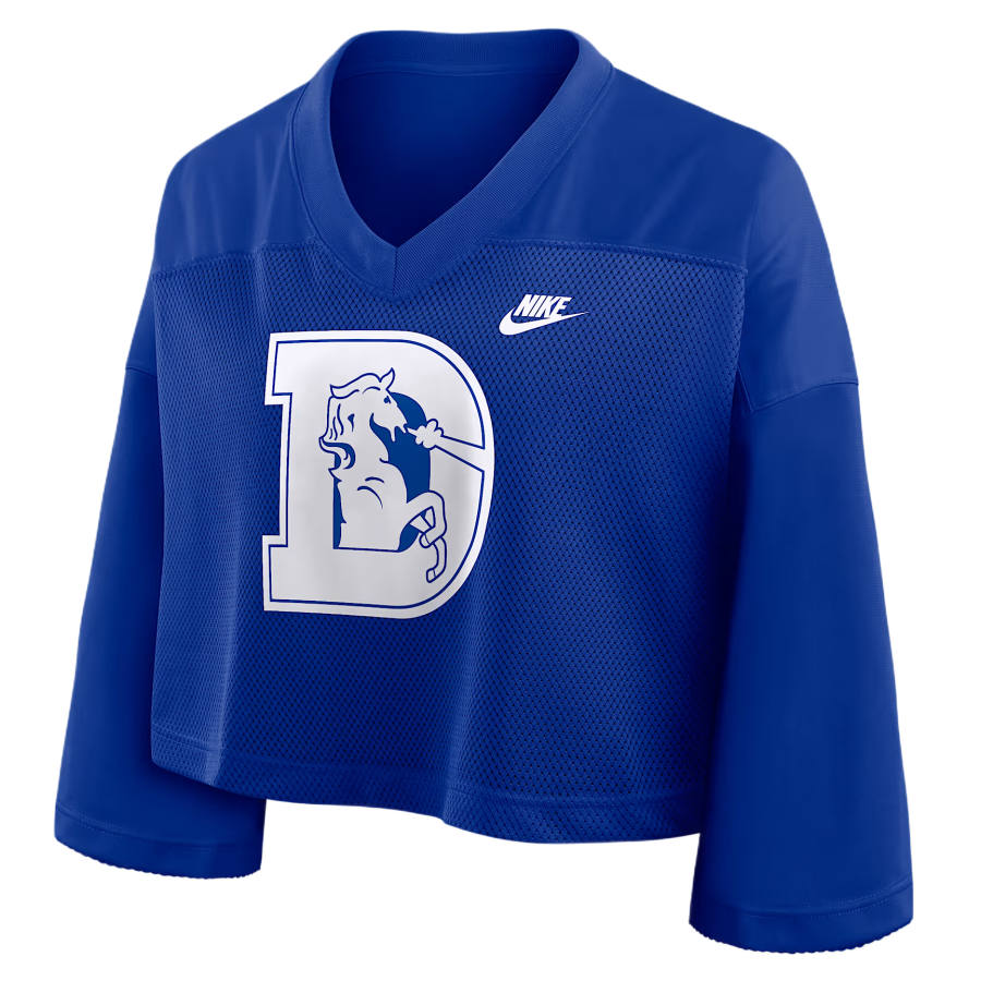 Nike Nike T Shirts Women's Royal Blue V Neck Moderate