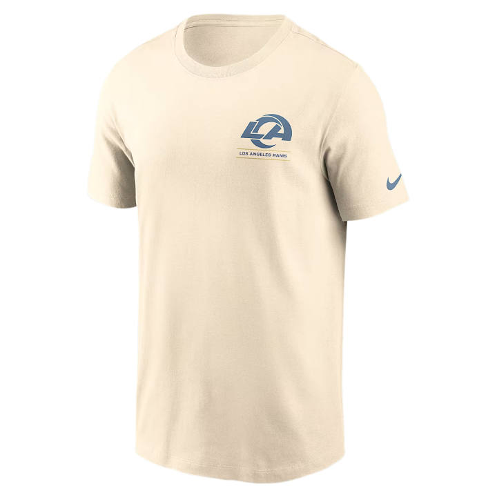 Nike Nike NFL T Shirts Men's Natural Crew Neck Moderate