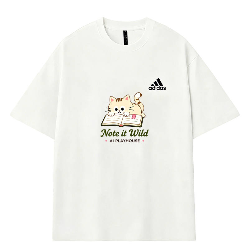 Adidas Adidas MUST HAVES T Shirts Men's White Crew Neck Moderate