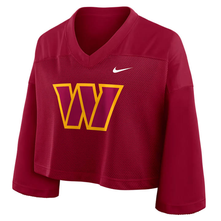 Nike Nike T Shirts Women's Burgundy Red V Neck Moderate