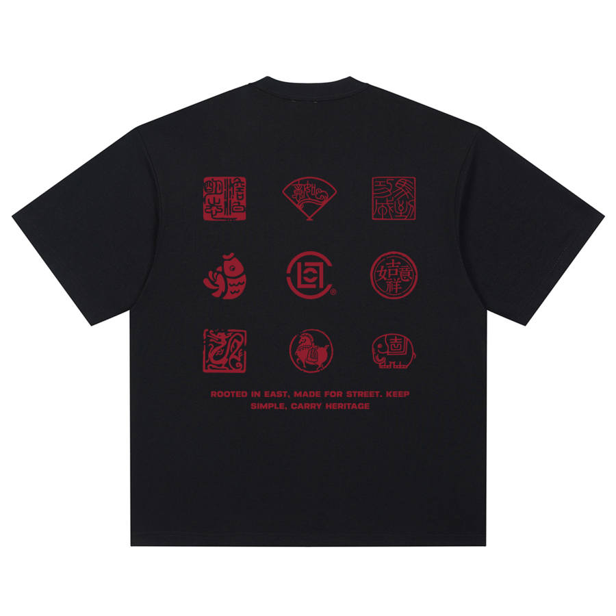 CLOT T Shirts Unisex Crew Neck Moderate Straight Fit