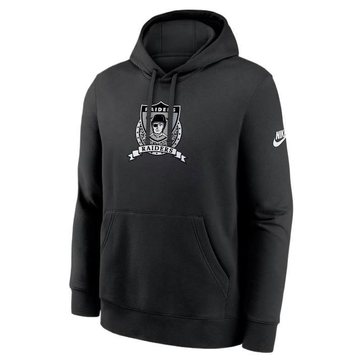 Nike Nike NFL Sweatshirts Men's Black Hooded Non Detachable Moderate