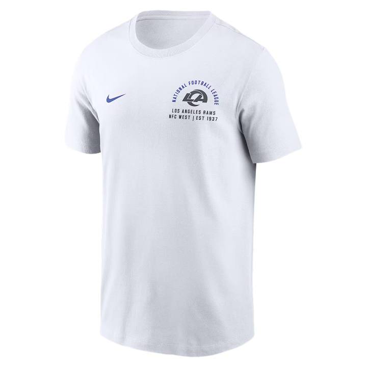 Nike Nike NFL T Shirts Men's White Crew Neck Moderate