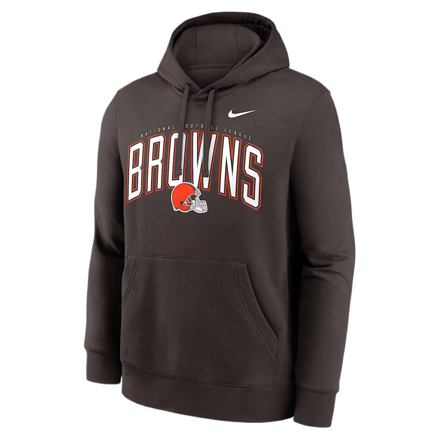 Nike Nike NFL Sweatshirts Men's Brown Hooded Non Detachable Moderate