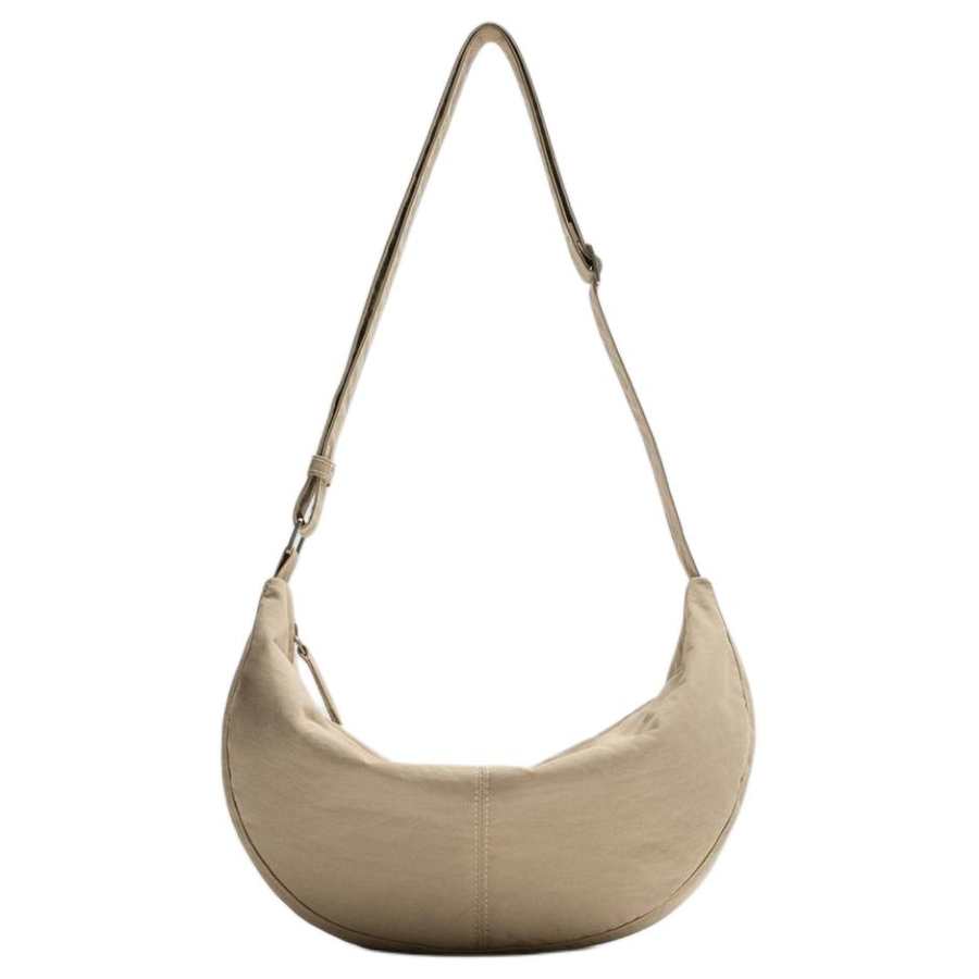 ZARA Crossbody Bags Gray White