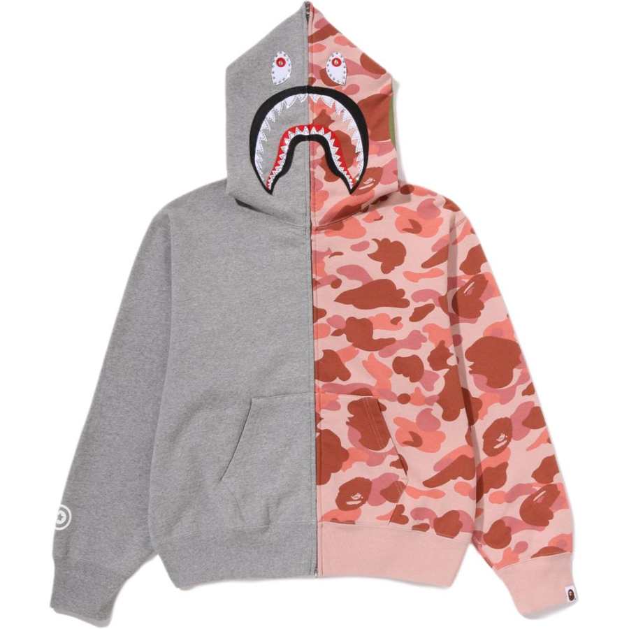 A BATHING APE 1ST CAMO Sweatshirts Women's Hooded Non Detachable Moderate Straight Fit