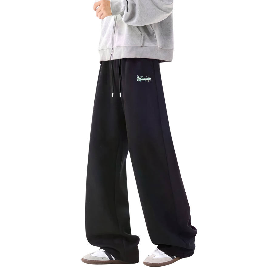 WARRIOR Casual Pants Unisex Moderate Wide Leg Pants