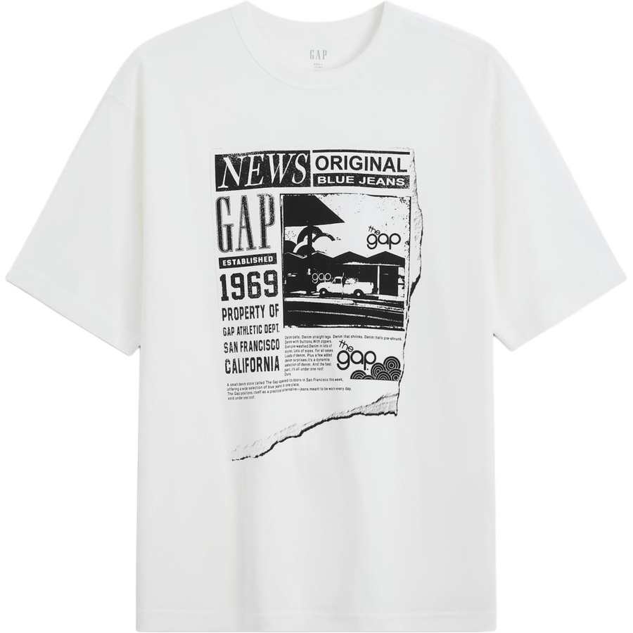 GAP GAP T Shirts Men's Crew Neck