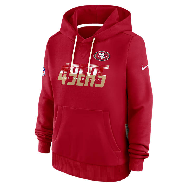 Nike Nike Sweatshirts Women's Scarlet Hooded Non Detachable Moderate