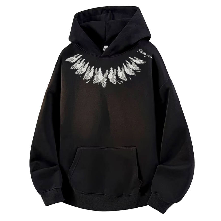 PAL ONGACO Sweatshirts Unisex Hooded Non Detachable Moderate Straight Fit