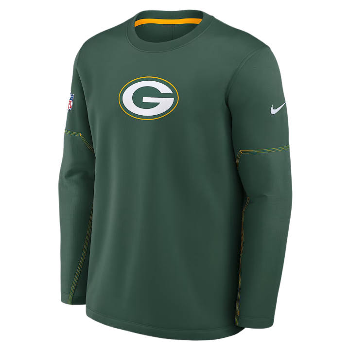 Nike Nike T Shirts Men's Green Crew Neck Moderate