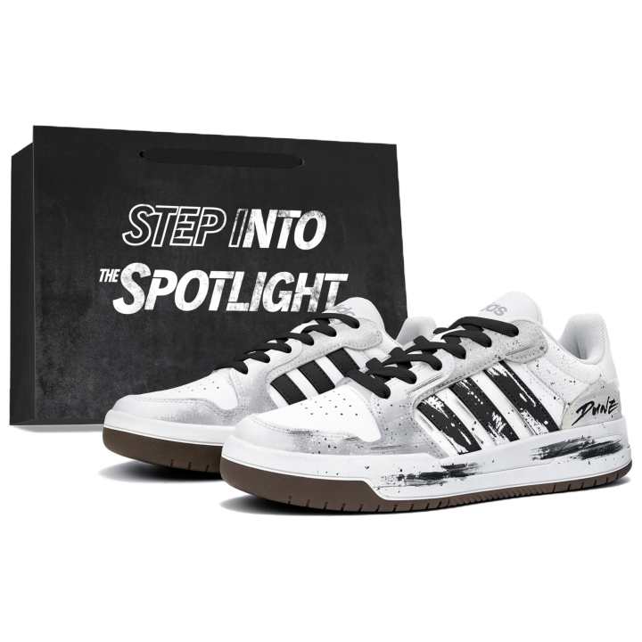 Adidas Adidas ENTRAP Skateboard Shoes Unisex Low Top White/Brown