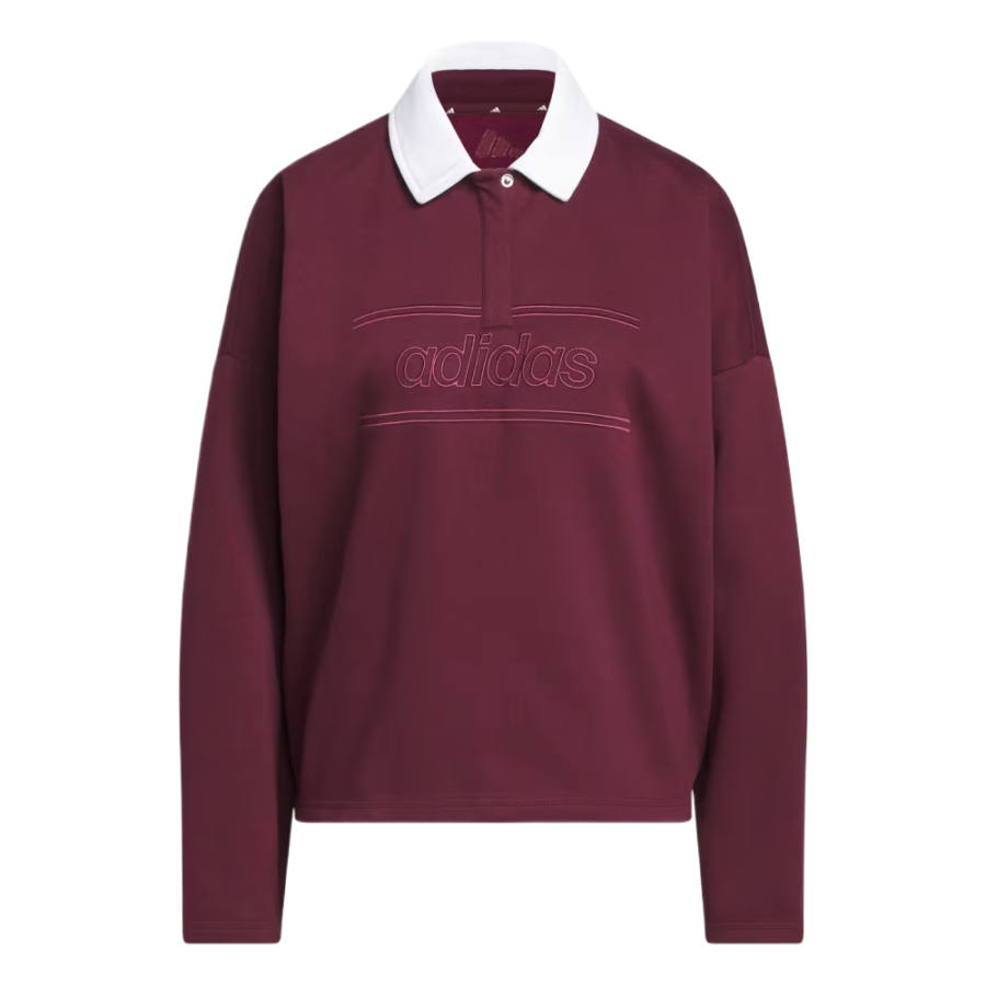 Adidas Adidas Sportswear Sweatshirts Women's Chestnut Lapel Moderate