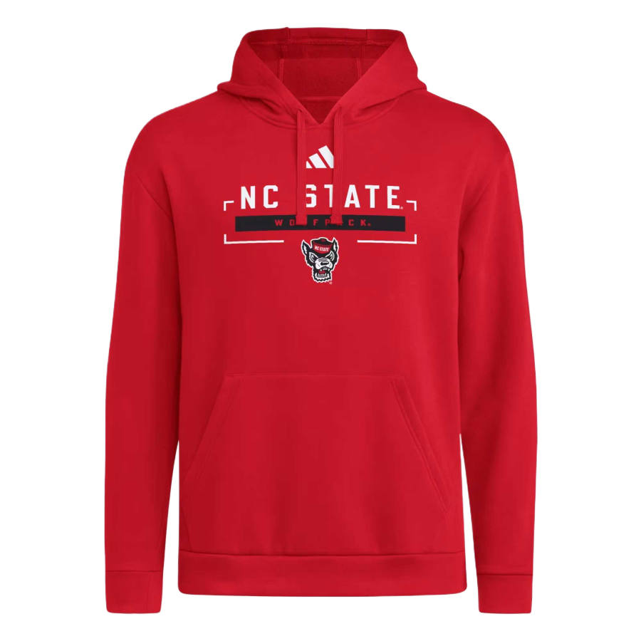 Adidas Adidas Sweatshirts Men's Team Power Red Hooded Non Detachable Moderate