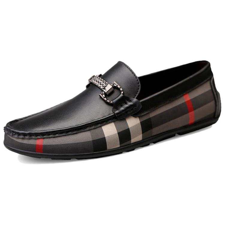 Devanro Devanro Top Grain Cow Leather Casual Shoes Men's