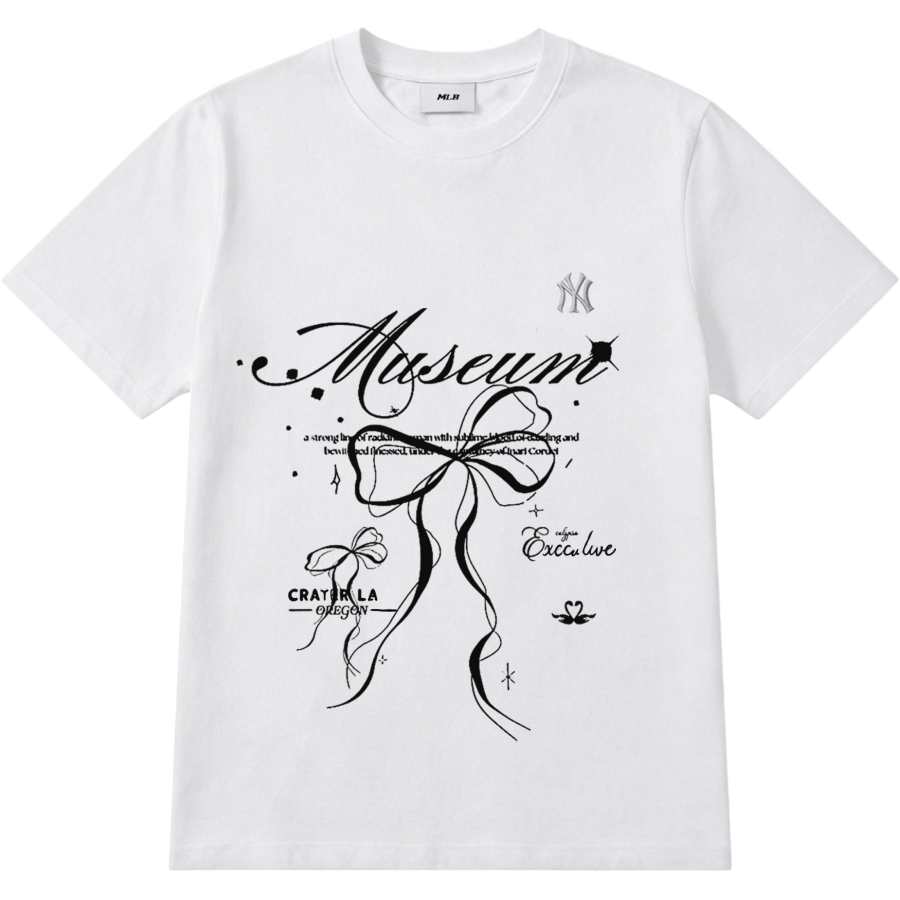 MLB MLB T Shirts Unisex White Crew Neck Moderate