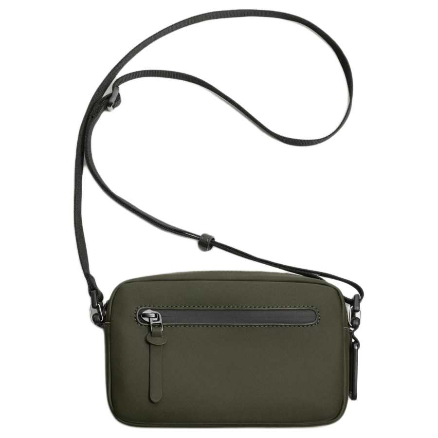 ZARA Crossbody Bags Khaki Green