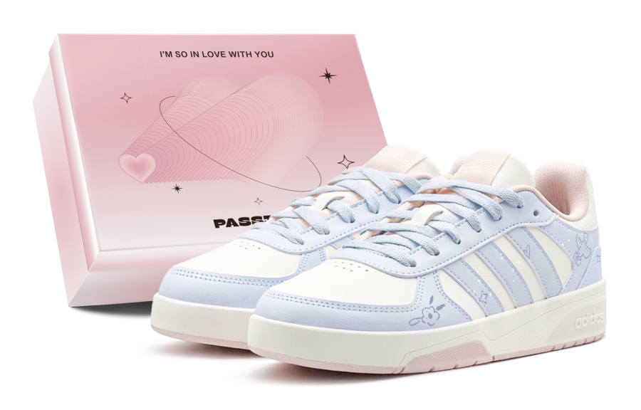 Adidas Adidas COURTBEAT Skateboard Shoes Unisex Low Top White