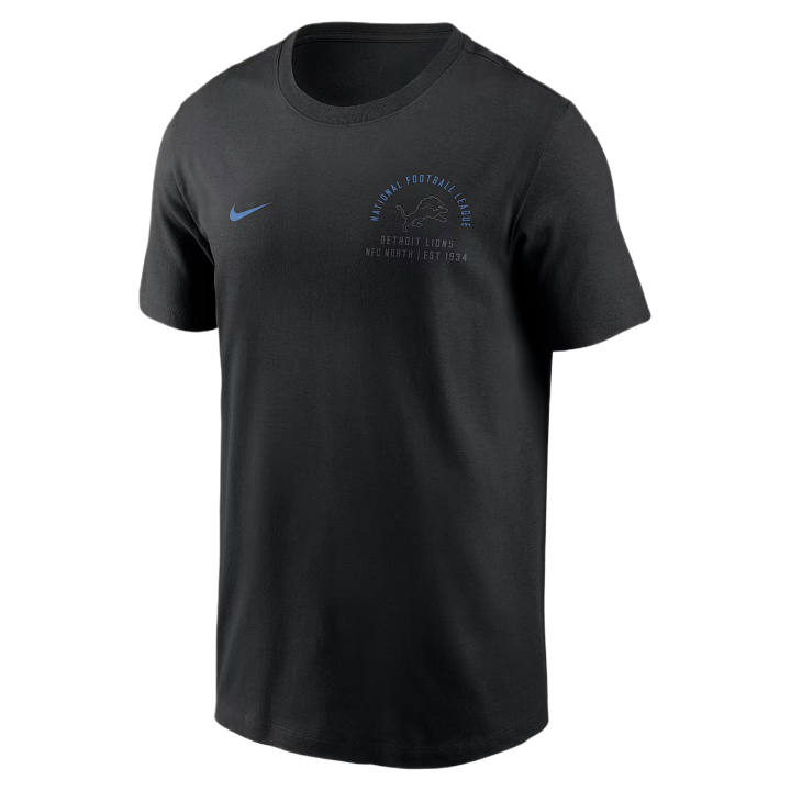 Nike Nike NFL T Shirts Men's Black Crew Neck Moderate