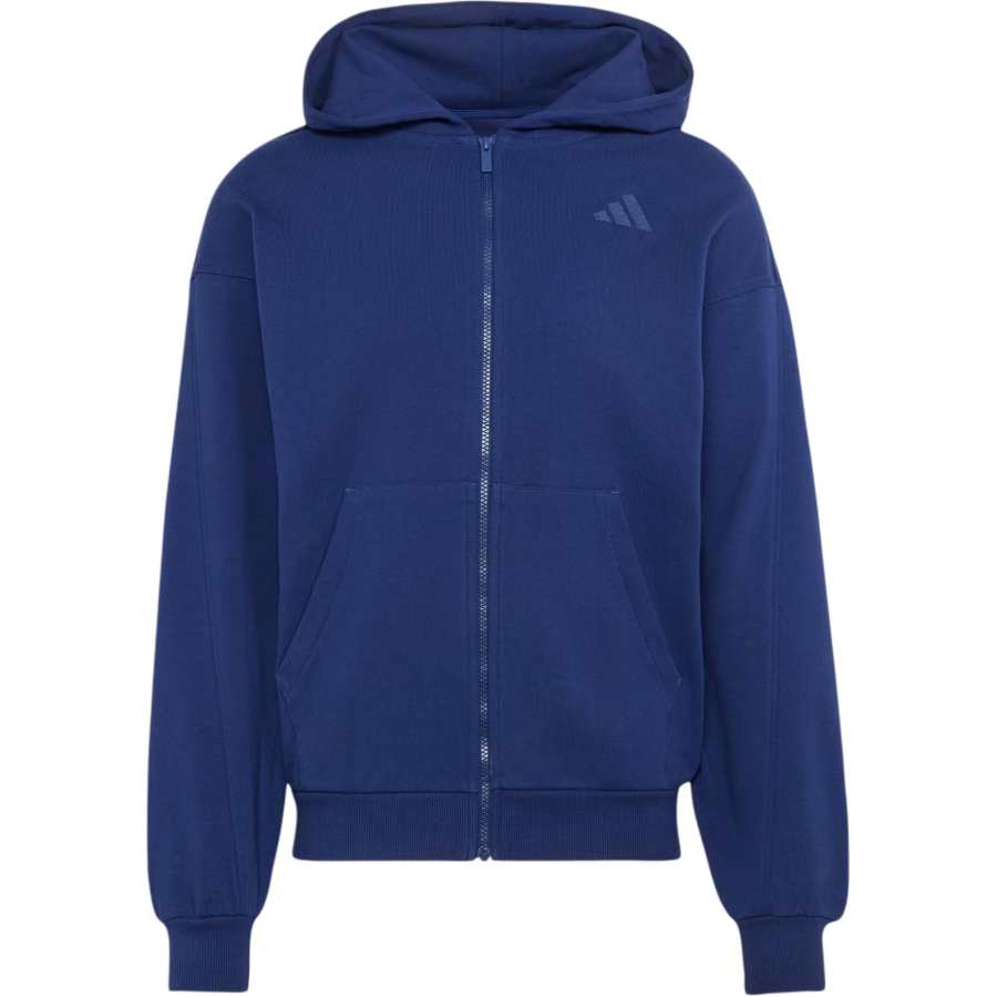 Adidas Adidas Sportswear Sweatshirts Men's Dark Blue Hooded Non Detachable Moderate