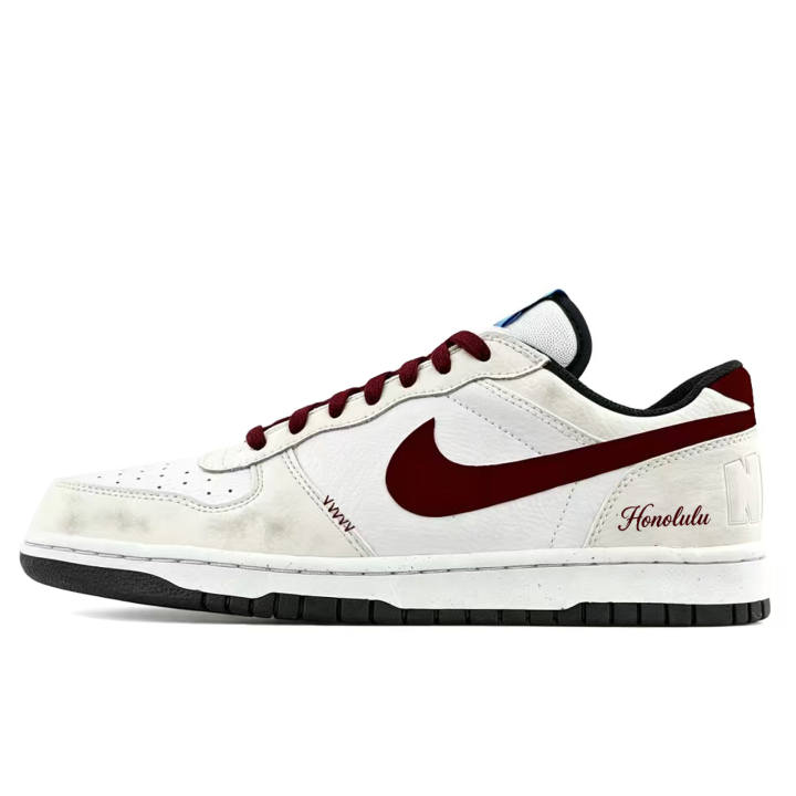 Nike Nike Big Skateboard Shoes Men's Low Top Red
