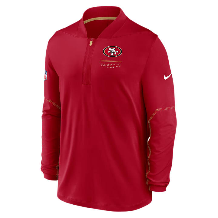 Nike Nike T Shirts Men's Red Baseball Collar Moderate