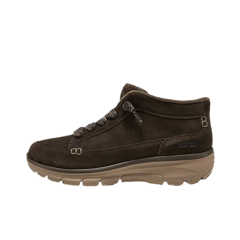 Skechers Combat Boots Women's Chocolate