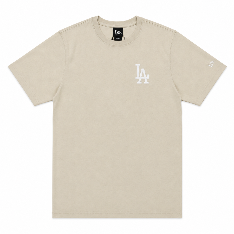 New Era X MLB T Shirts Men's Khaki Crew Neck Moderate Straight Fit