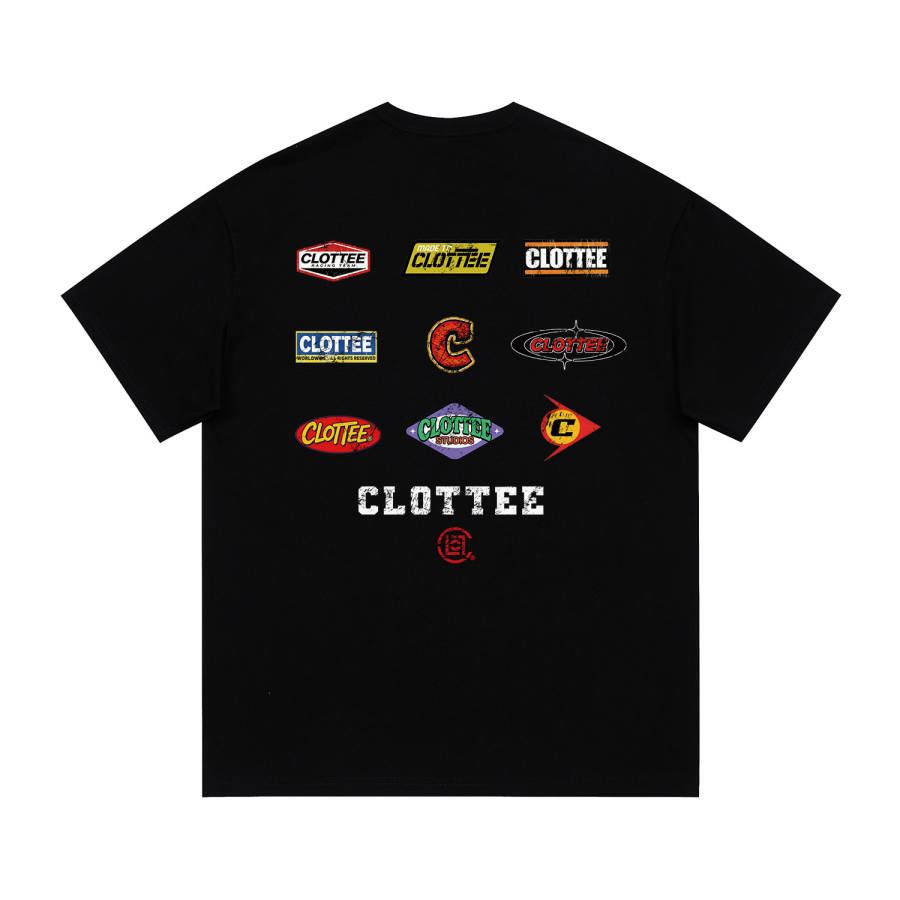 CLOT T Shirts Unisex Crew Neck Thin Straight Fit