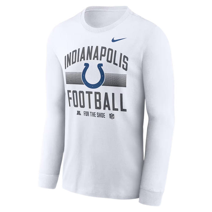 Nike Nike NFL T Shirts Men's White Crew Neck Moderate