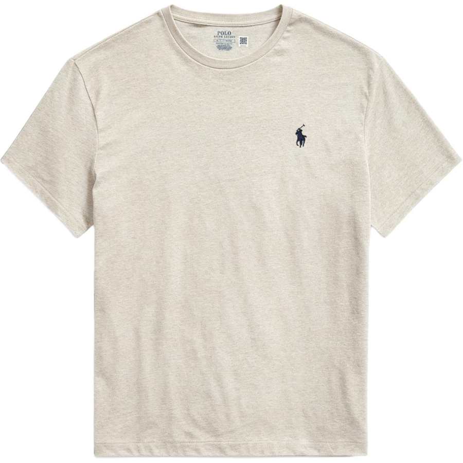 Polo Ralph Lauren T Shirts Men's Beige Crew Neck Moderate Other