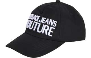 VERSACE JEANS COUTURE VERSACE Logo-embroidered Cotton Cap