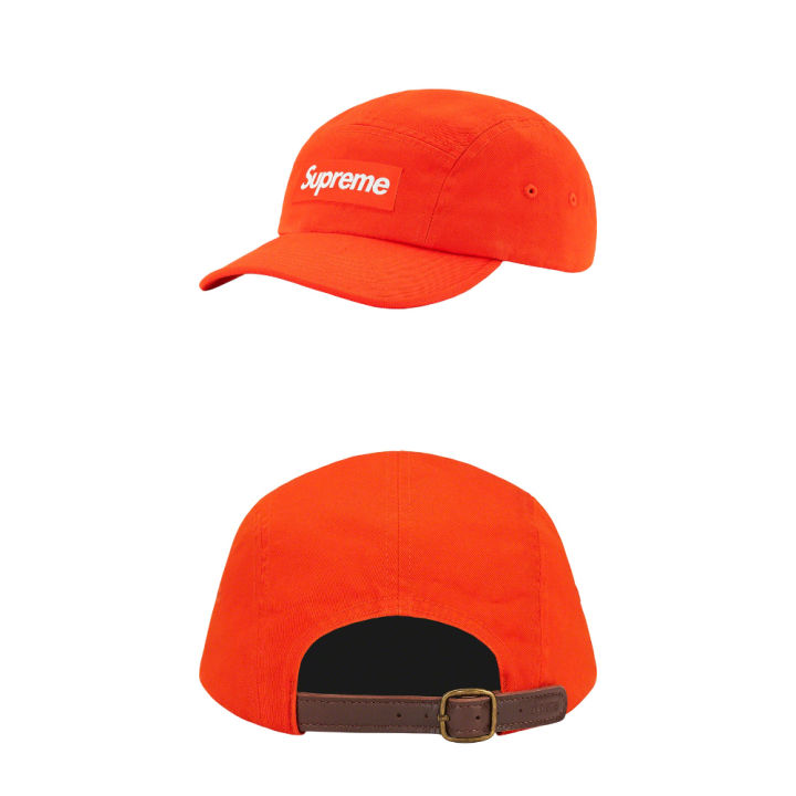 Supreme Supreme Washed Chino Twill Camp Cap FW22