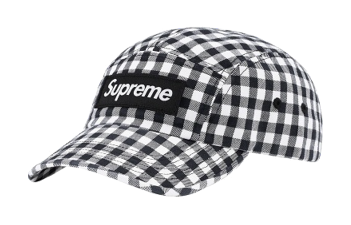Supreme Supreme Gingham Camp Cap