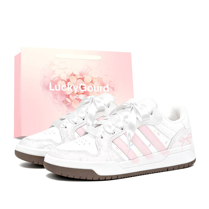 Adidas Adidas ENTRAP Skateboard Shoes Women's Low Top White