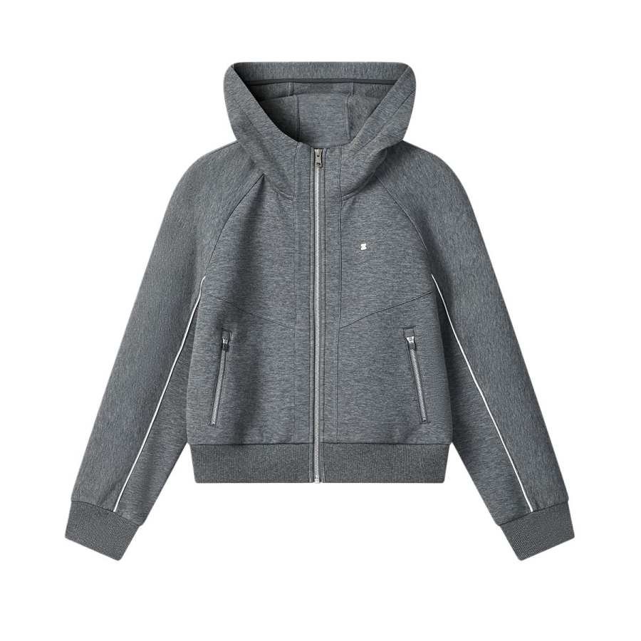 FILA WHITE Sweatshirt Women's Huafu H150R Heather Gray
