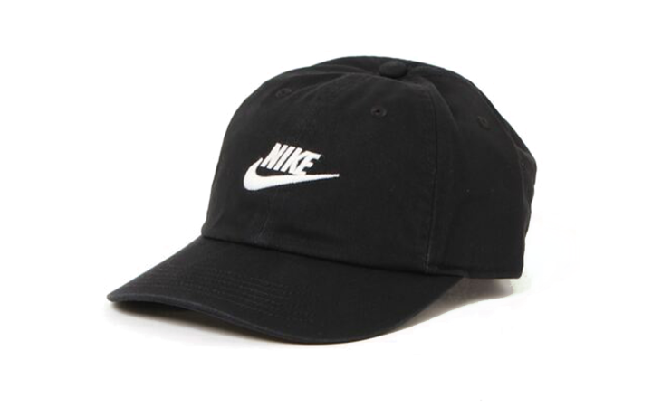 Nike Nike Brand Logo Cotton Baseball Caps Kids' Black
