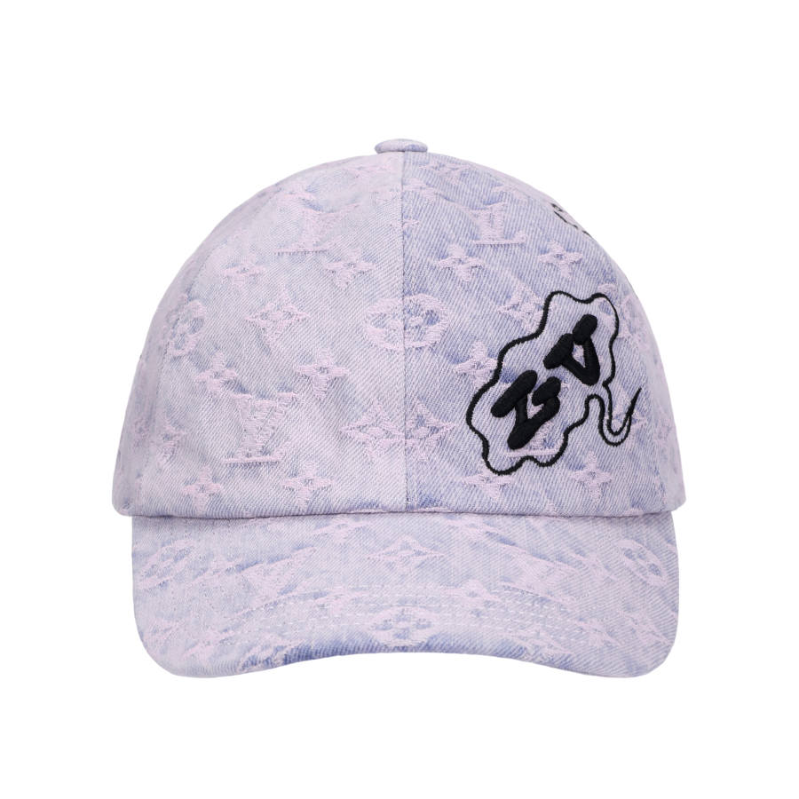 LOUIS VUITTON LOUIS VUITTON Denim Mng Bleached Cap